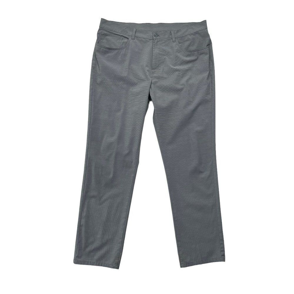 Perry Ellis Men's‎ Gray Athletic Fit Chinos